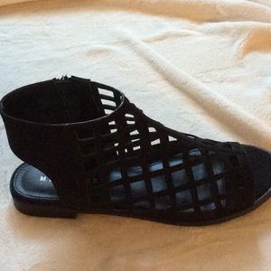 Womens black sandals